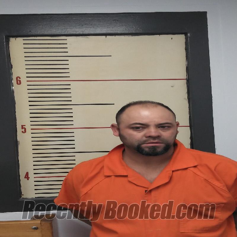 Booking photo from Van Zandt County, Texas
