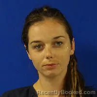 Mugshot of Ariella Fallon Gilcreast booked in Van Zandt County, Texas on August 1, 2026