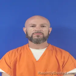 Mugshot of Brandon Wayne Guynes booked in Van Zandt County, Texas on October 9, 2026
