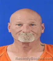Mugshot of Robert Allen Myers booked in Van Zandt County, Texas on October 2, 2026