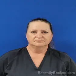 Mugshot of Julie Adams Patterson booked in Van Zandt County, Texas on October 4, 2026