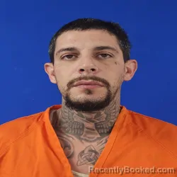 Mugshot of John Anthony Perez booked in Van Zandt County, Texas on August 21, 2026