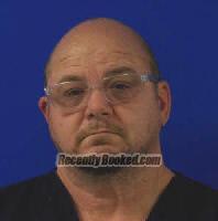 Booking photo from Van Zandt County, Texas