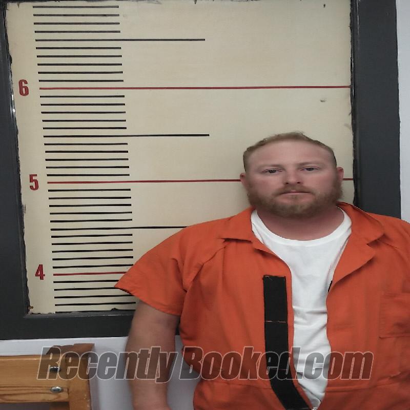 Booking photo from Van Zandt County, Texas