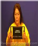 Mugshot of Dora Saenz booked in Victoria County, Texas on June 4, 2026
