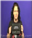 Mugshot of Moriah Andrew booked in Victoria County, Texas on July 9, 2026