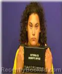Mugshot of Claudia Ramirez booked in Victoria County, Texas on August 23, 2026