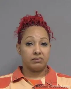 Mugshot of LEQUICA CAUTINA MOORE booked in Nassau County, Florida on March 24, 2026