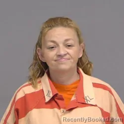 Mugshot of ANGELA MARIE HERMANN booked in Nassau County, Florida on April 23, 2026