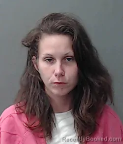 Mugshot of Emily Anne Stafford booked in Waller County, Texas on July 14, 2026