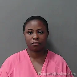 Mugshot of Oluwaseun Deborah Kayode booked in Waller County, Texas on August 1, 2026