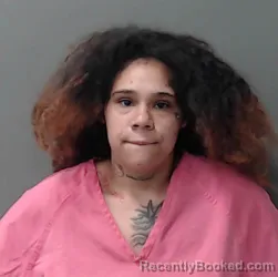 Mugshot of Kara Hailey Menifee booked in Waller County, Texas on June 23, 2026