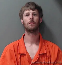 Mugshot of Dustin Andrew Yanchak booked in Waller County, Texas on August 16, 2026