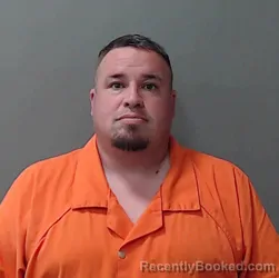 Mugshot of Benjamin Andrew Wood booked in Waller County, Texas on April 3, 2026