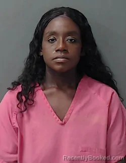 Mugshot of Kendriana Breshai Hall booked in Waller County, Texas on August 21, 2026