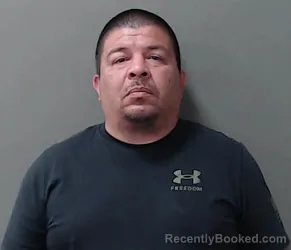 Mugshot of Francisco Javier Carlos booked in Waller County, Texas on July 13, 2026