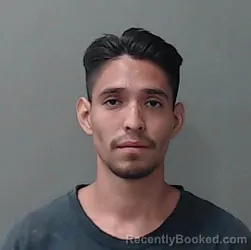 Mugshot of Jordy Ivan Terrones booked in Waller County, Texas on September 2, 2026