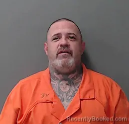 Mugshot of Dustin Randall Thompson booked in Waller County, Texas on October 27, 2026