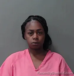 Mugshot of Tyreon Moniece Alceeneeka Martin booked in Waller County, Texas on August 13, 2026