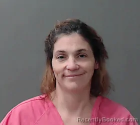 Mugshot of Rachelle Lauren Hanna booked in Waller County, Texas on August 3, 2026