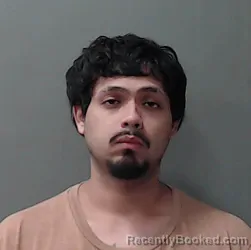 Mugshot of Juan Nique Gutierrez booked in Waller County, Texas on August 5, 2026
