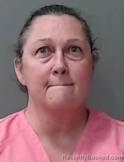 Mugshot of Linda Lousie Dvorak booked in Waller County, Texas on August 2, 2026