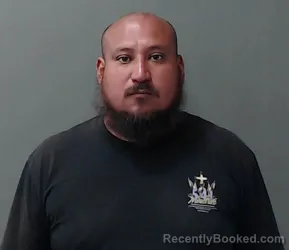 Mugshot of Edgar A Martinez Campos booked in Waller County, Texas on August 4, 2026