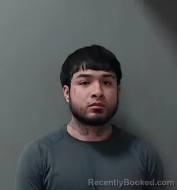 Mugshot of Christian Aleman booked in Waller County, Texas on June 25, 2026