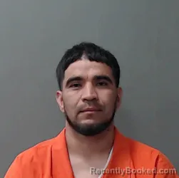 Mugshot of Daniel Montoya booked in Waller County, Texas on April 21, 2026