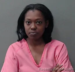 Mugshot of Monasia Matthews booked in Waller County, Texas on June 25, 2026