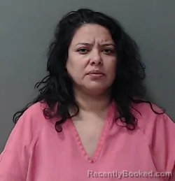 Mugshot of Maribel Enriquez Phillips booked in Waller County, Texas on August 23, 2026