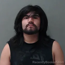 Mugshot of Maximilian Alexander Perez booked in Waller County, Texas on August 7, 2026