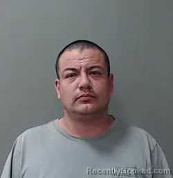 Mugshot of Mauricio Fernando Navarro Bustos booked in Waller County, Texas on May 14, 2026