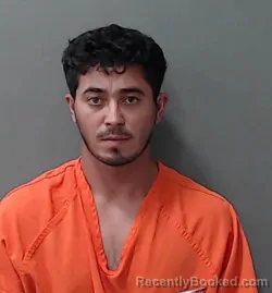 Mugshot of Jabes Gabiel Euceda Orellana booked in Waller County, Texas on July 15, 2026