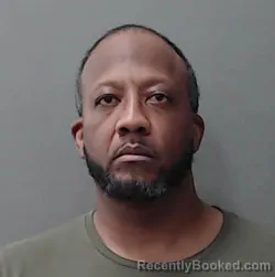 Mugshot of Damian Anton Hancock booked in Waller County, Texas on July 28, 2026