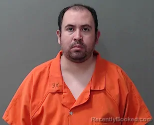 Mugshot of Edwin Hiram Medrano booked in Waller County, Texas on May 1, 2026