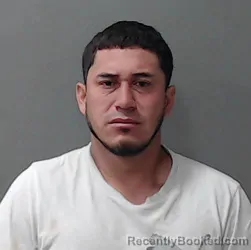 Mugshot of Yefri Stynenn Perdomo Chirinos booked in Waller County, Texas on July 27, 2026