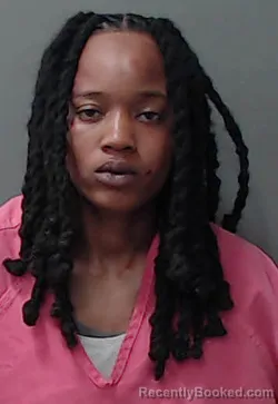 Mugshot of Dominique Dyaisha Wimbush booked in Waller County, Texas on August 13, 2026