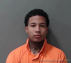Mugshot of Tevin Lashawn Dingle booked in Waller County, Texas on October 3, 2026