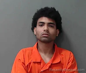 Mugshot of Raul Alejandro Escobar-Espinosa booked in Waller County, Texas on April 30, 2026