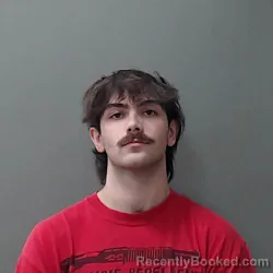 Mugshot of Garrett Hamilton Wallace booked in Waller County, Texas on August 5, 2026