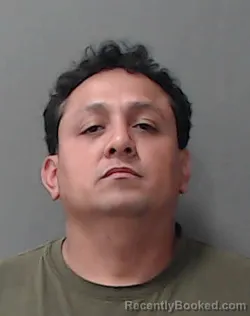 Mugshot of Sergio Rafael Molina Cubillo booked in Waller County, Texas on October 5, 2026