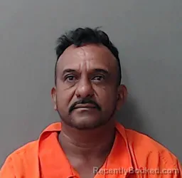 Mugshot of Juan Adonis Ortiz Baca booked in Waller County, Texas on July 6, 2026