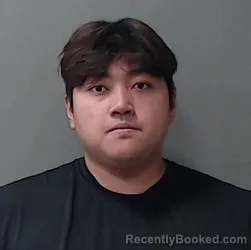 Mugshot of Seunggeon Kim booked in Waller County, Texas on October 26, 2026