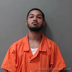 Mugshot of Abrahan Alejandro Moreira booked in Waller County, Texas on July 28, 2026