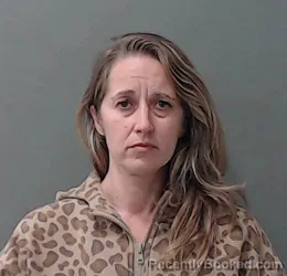 Mugshot of Elisabeth Joy Collura-Rosenberg booked in Waller County, Texas on August 27, 2026