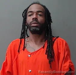 Mugshot of Marcus Deandre White booked in Waller County, Texas on June 25, 2026