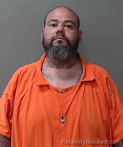 Mugshot of Daniel Lee Hernandez booked in Waller County, Texas on August 25, 2026