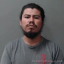 Mugshot of Alfonso Elizarraras Garcia booked in Waller County, Texas on July 29, 2026