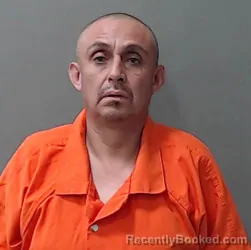 Mugshot of Gerardo Ortega Delgado booked in Waller County, Texas on April 24, 2026